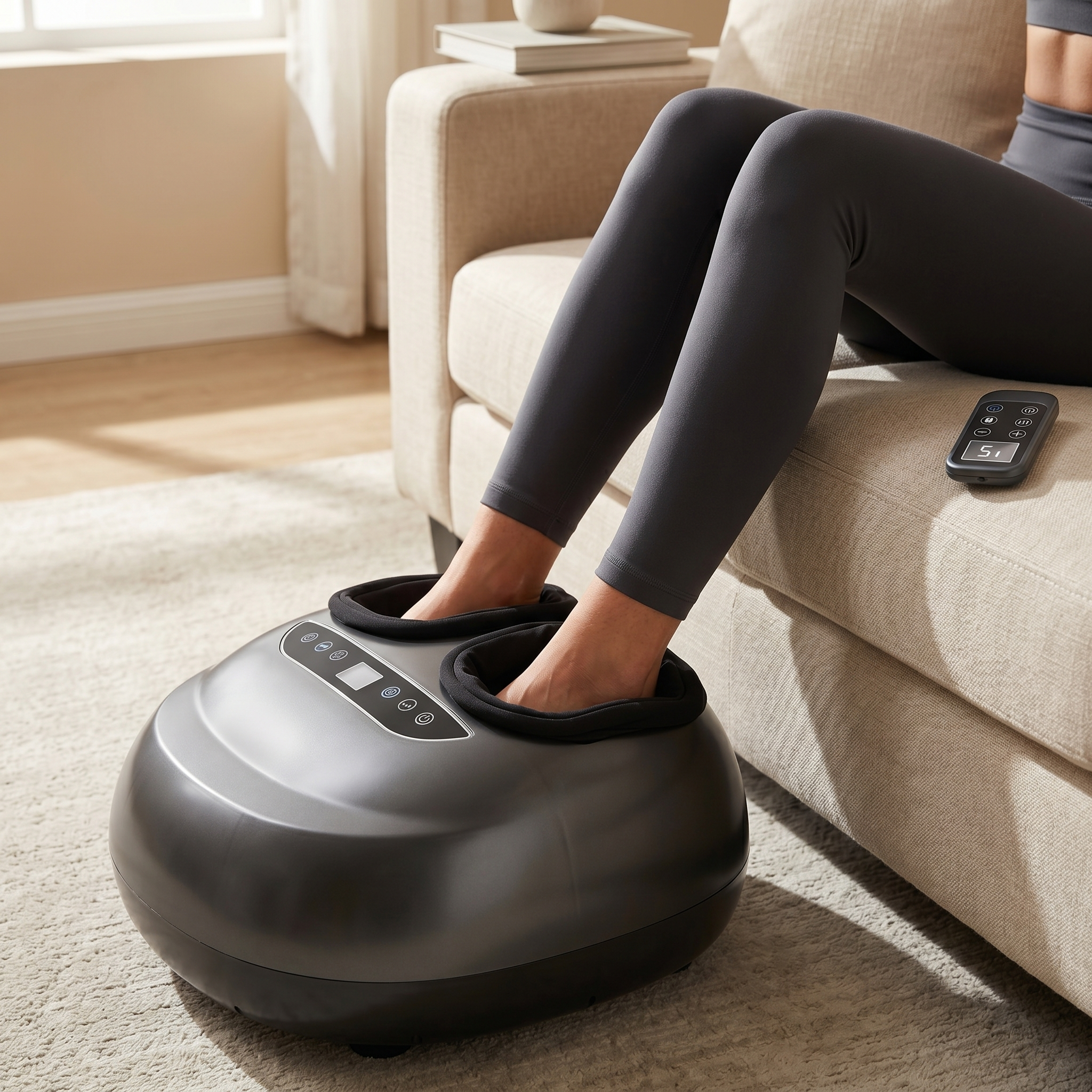 Masajeador de Pies Shiatsu con Calor NovaWell