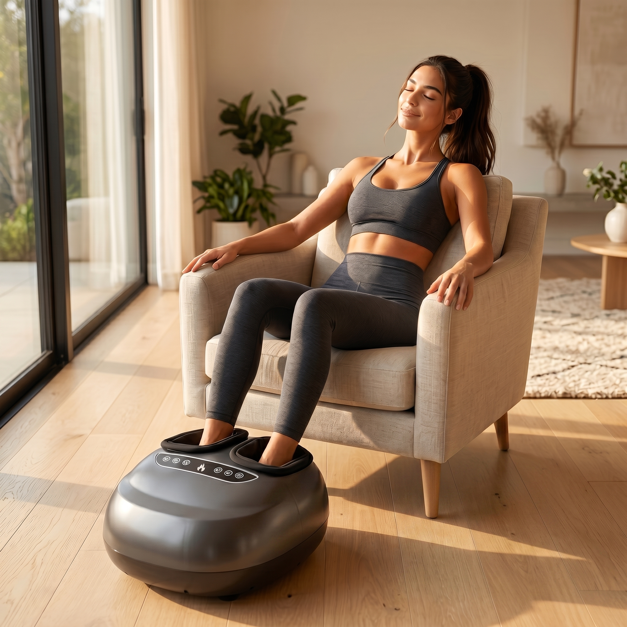 Masajeador de Pies Shiatsu con Calor NovaWell