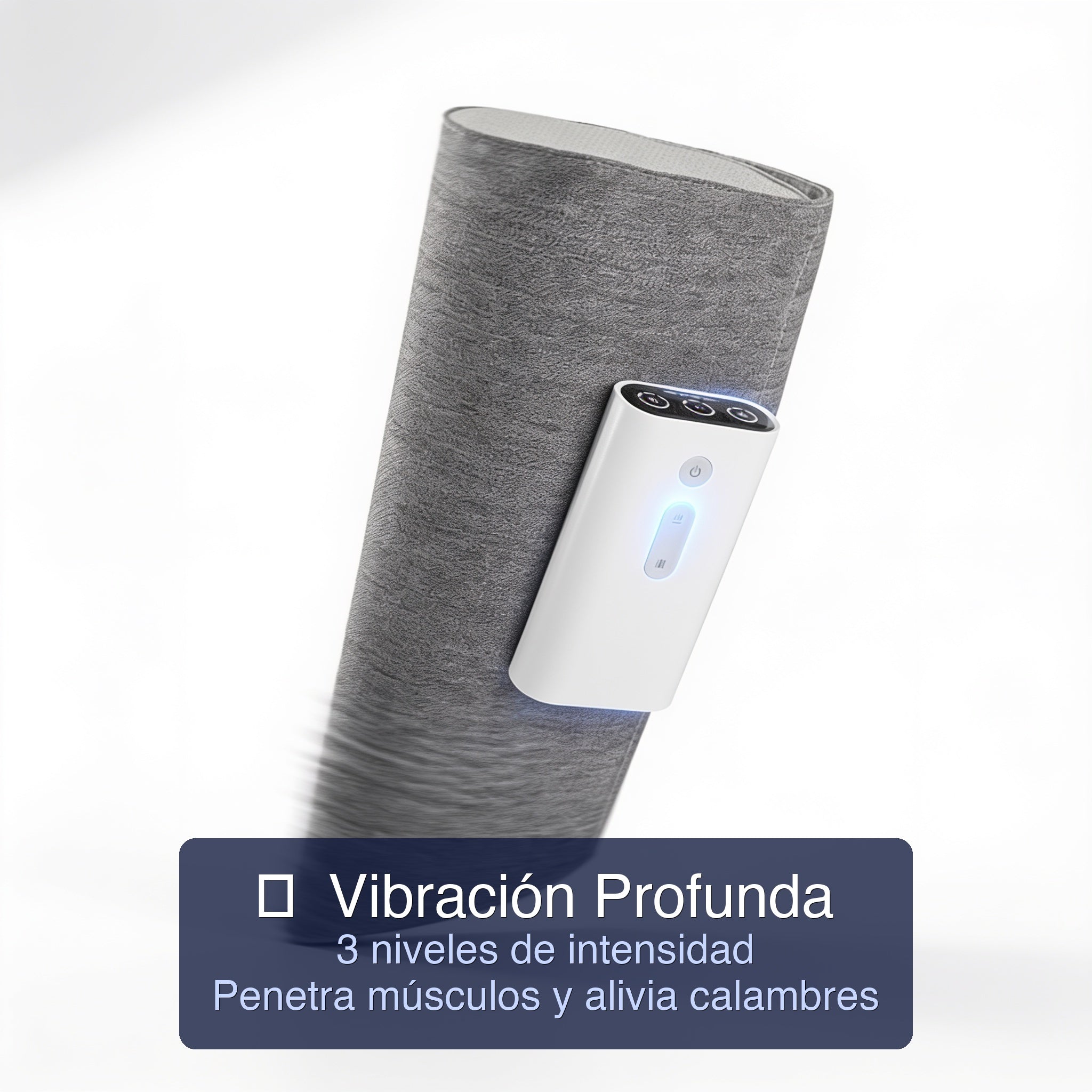 Vibración profunda 3 niveles de intensidad